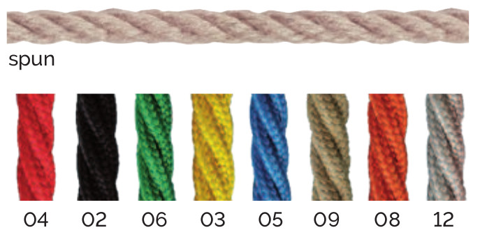 Tour de grimpe rotative couleurs du câble